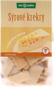 bio*nebio Sýrové krekry 130 g
